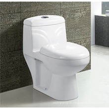Badezimmer Keramik S-Trap P-Trap Washdown einteilige Toilettenschüssel in weißer Farbe